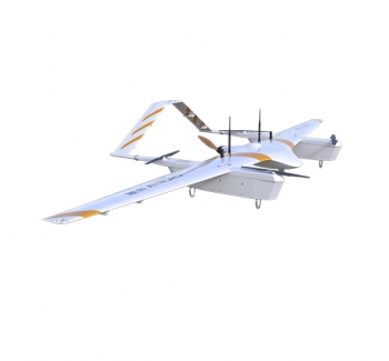 纯电固定翼激光雷达系统